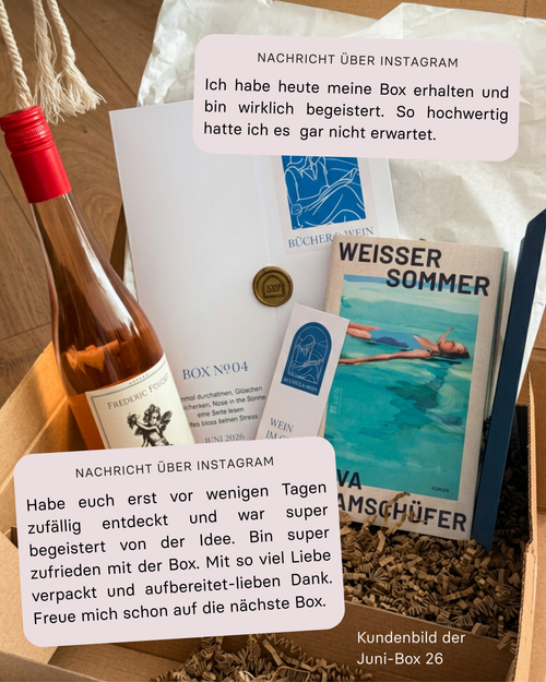 BÜCHER&WEIN Box 03/26 (Box#5 September)